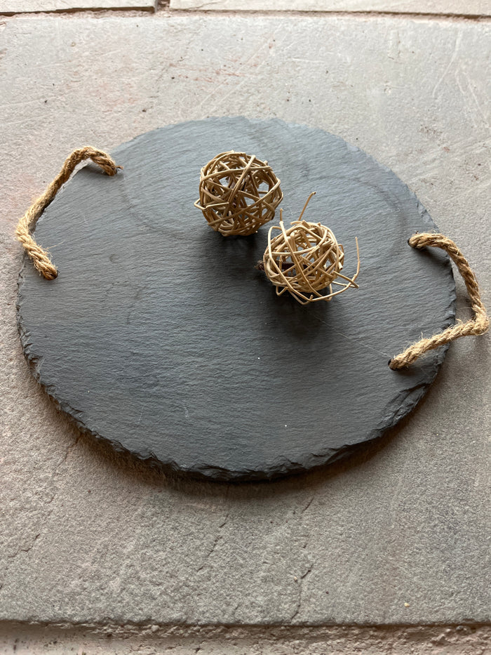 Slate Cheese Board w/rope