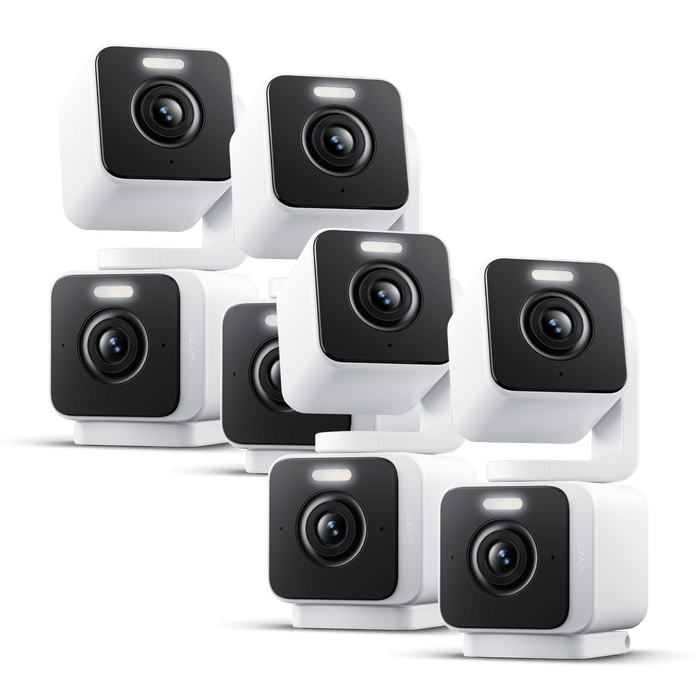 Wyze Small Business Monitoring Pro Bundle: 7 Cameras, 10 Days of Free Cloud Storage, 1080p HD Video,