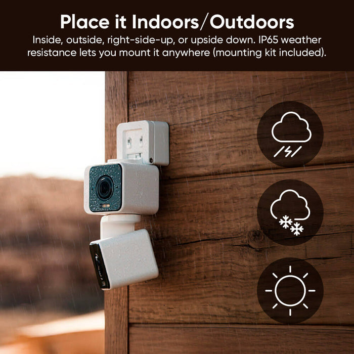 Wyze Duo Cam Pan offers two 2K cameras in one device for complete coverage.