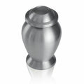 Small/Keepsake 4 Cubic Inches Pewter Brass Funeral Cremation Urn for Ashes