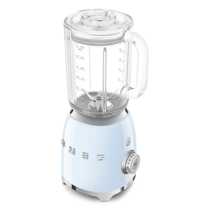 Smeg 50's Style 800W Tabletop Blender - Pastel Blue | BLF03PBUK from Smeg - DID Electrical