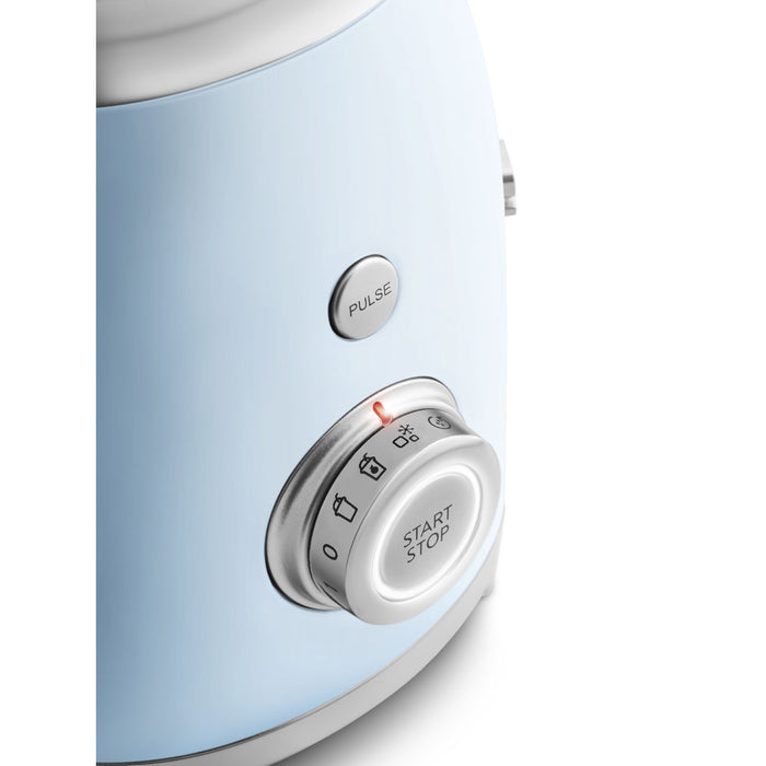 Smeg 50's Style 800W Tabletop Blender - Pastel Blue | BLF03PBUK from Smeg - DID Electrical