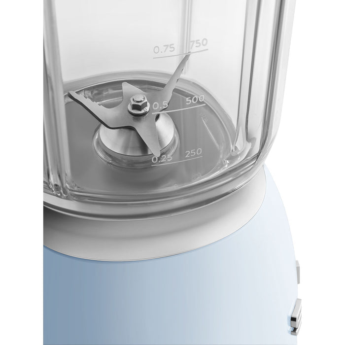 Smeg 50's Style 800W Tabletop Blender - Pastel Blue | BLF03PBUK from Smeg - DID Electrical