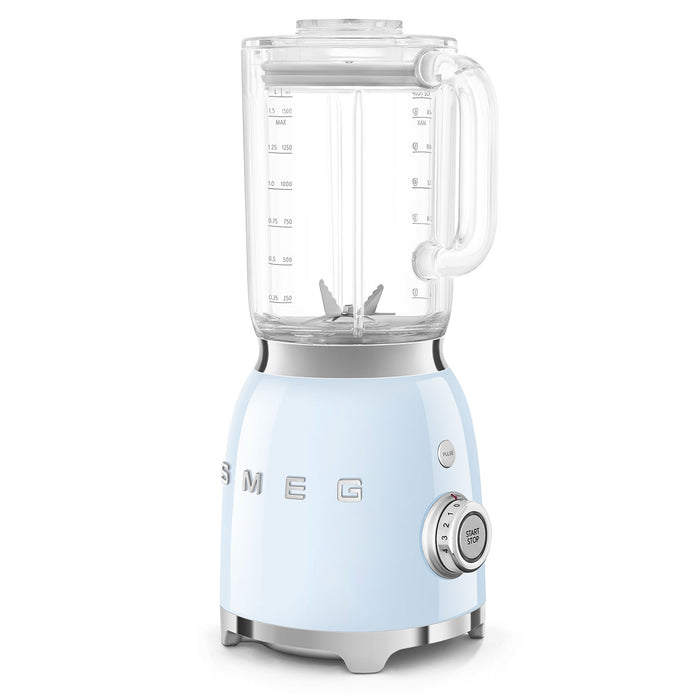 Smeg 50's Style 800W Tabletop Blender - Pastel Blue | BLF03PBUK from Smeg - DID Electrical