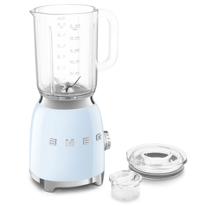 Smeg 50's Style 800W Tabletop Blender - Pastel Blue | BLF03PBUK from Smeg - DID Electrical