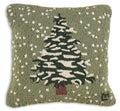 Snow Flurries Tree - Christmas Santa Holidays