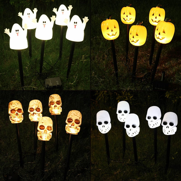 Solar Halloween Garden Lights Outdoor Stake Lamps for Yard Decor