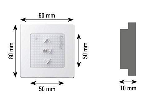 Somfy Smoove Button Dimensions Size