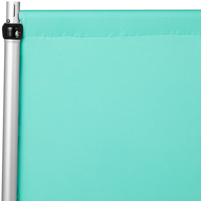 Spandex 4-way Stretch Drape Curtain 14ft H x 60" W - Turquoise