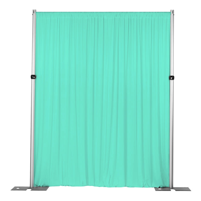 Spandex 4-way Stretch Drape Curtain 14ft H x 60" W - Turquoise