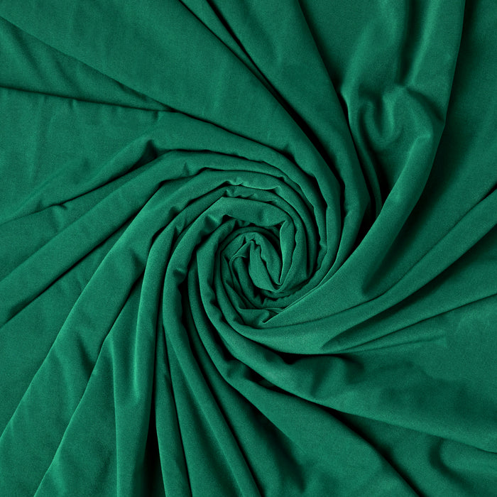Spandex Stretch 4-way Fabric Roll 10 yds 58" - Emerald Green - CV Linens