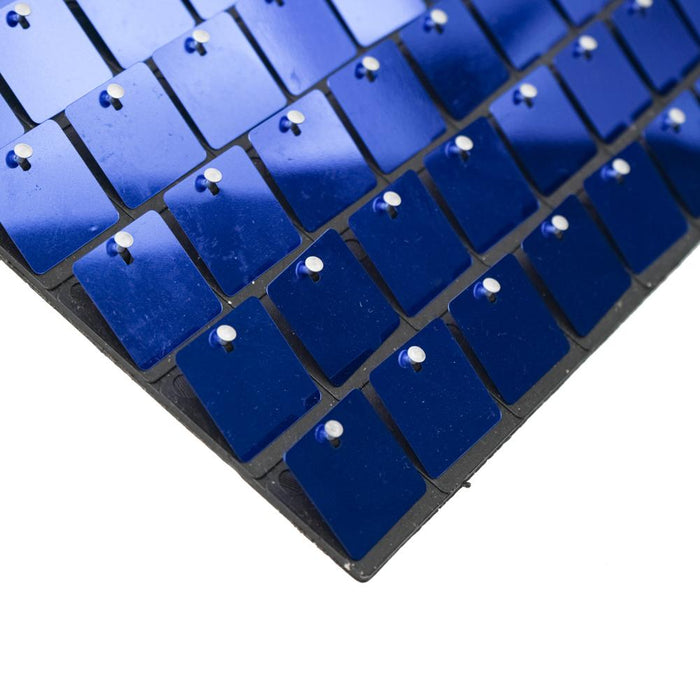 Spangle Shimmer Sequin Wall Panel Backdrops (24 pc/pk) - Royal Blue
