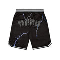 Spodenki Trapstar Arch Lightning Short Black TRAPSTAR Spodnie