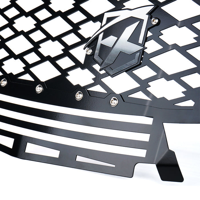 Steel Mesh Grille with Light Bar for 2019-2023 Polaris RZR 1000 XP Turbo