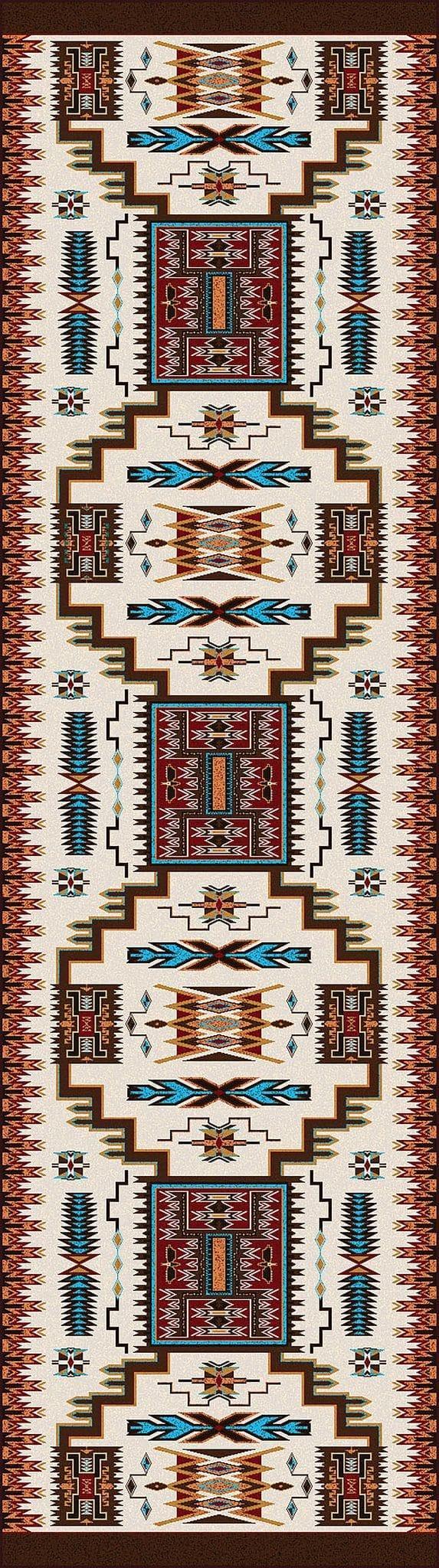 Storm Catcher Southwest Floor Runner made in the USA - Your Western Decor