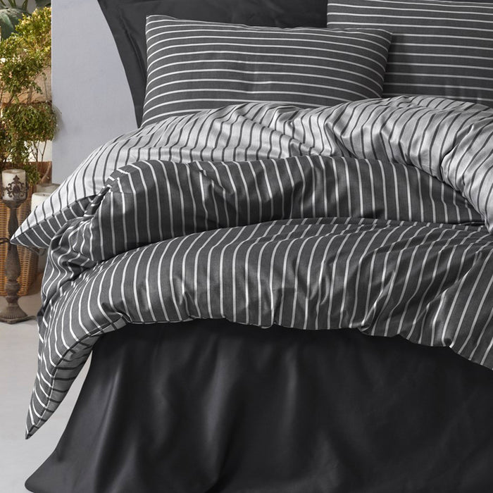 SUSSEXHOME Bamboo Satin Duvet Cover Set