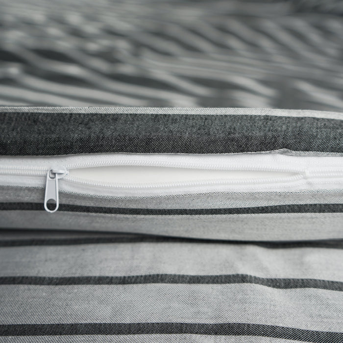 SUSSEXHOME Bamboo Satin Duvet Cover Set