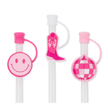 Swig Let’s Go Girls Straw Topper Set
