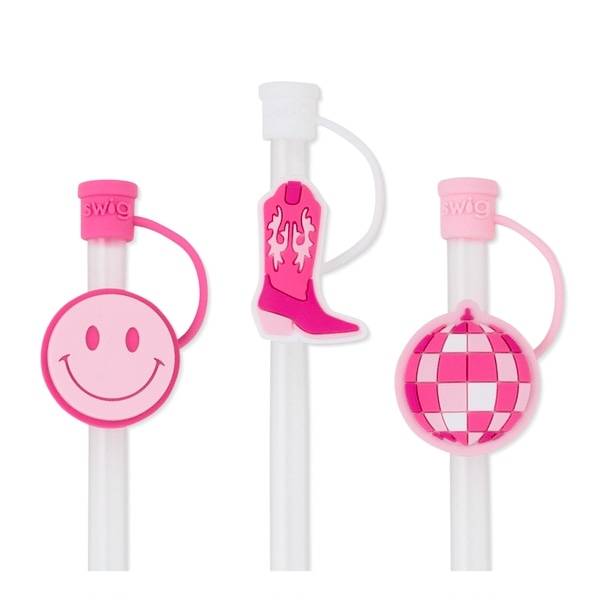 Swig Let’s Go Girls Straw Topper Set