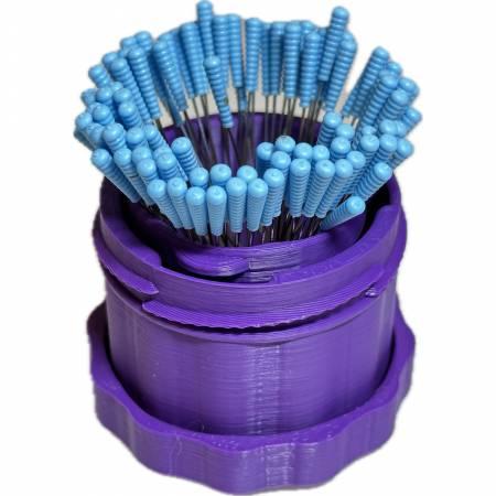 Tall Magnetic Pin Cup - Purple