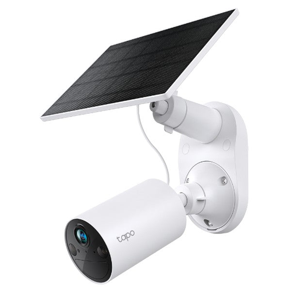 Tapo 2K Solar-Powered Security Camera with Kit - White | Tapo C410 KIT from Tapo - DID Electrical