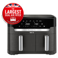 Tefal Easy Fry Dual XXL 11L Air Fryer - Coal Grey | EY942HG0 from Tefal - DID Electrical