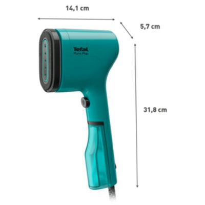 Tefal Pure POP 1300W Handheld Garment Steamer - Teal Green | DT2024GO from Tefal - DID Electrical