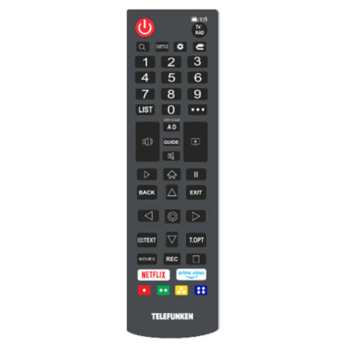Telefunken N21 32" HD Smart TV - Black | N21-HD-W32 from Telefunken - DID Electrical
