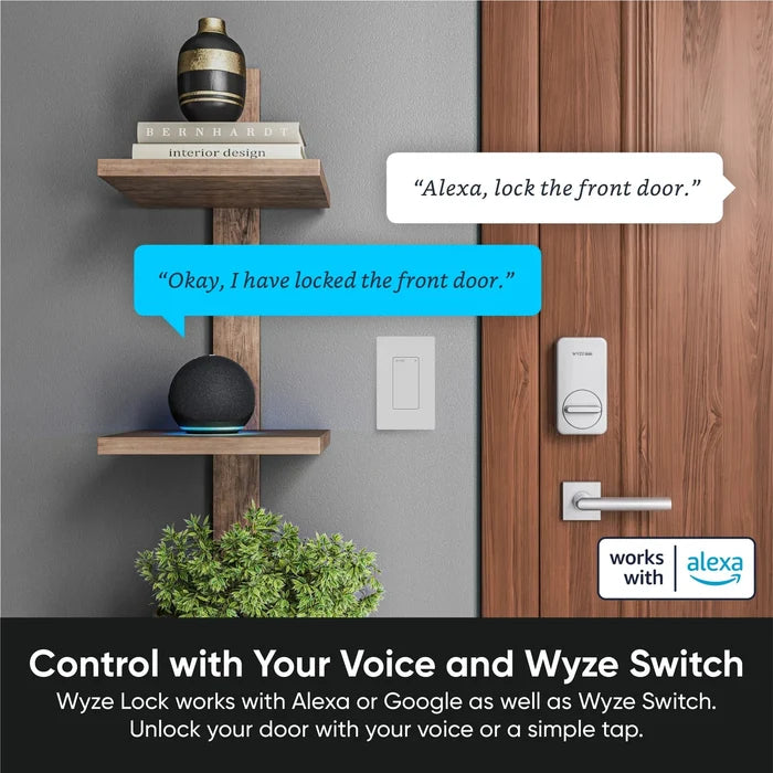 The Front Porch Security Bundle includes a smart lock and a security camera.