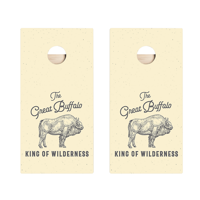 The Great Buffalo Star Cornhole Boards - ACA - 000392 | American Cornhole Association