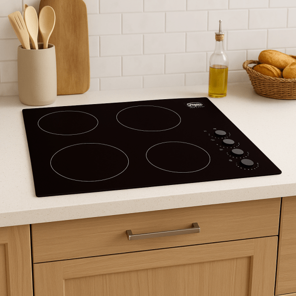 Thor 60CM 4 Zone Ceramic Hob - Black | T154MDMA from Thor - DID Electrical