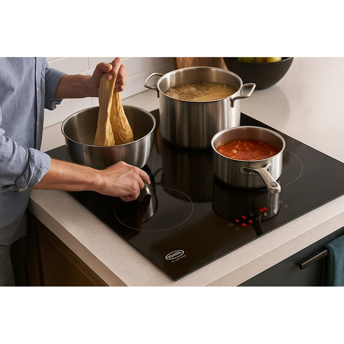 Thor 60CM 4 Zone Ceramic Hob - Black | T154MDTC from Thor - DID Electrical