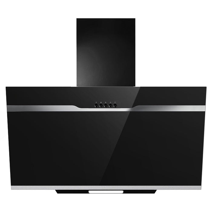 Thor 60CM Chimney Cooker Hood - Black | T21350XBBL from Thor - DID Electrical