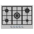 Thor 75CM 5 Zone Gas Hob - Stainless Steel | T175NGXSS from Thor - DID Electrical