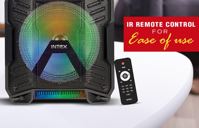 Intex T-300 Pro 30W Portable Bluetooth v5.0 Trolley Speaker - Intex Technologies