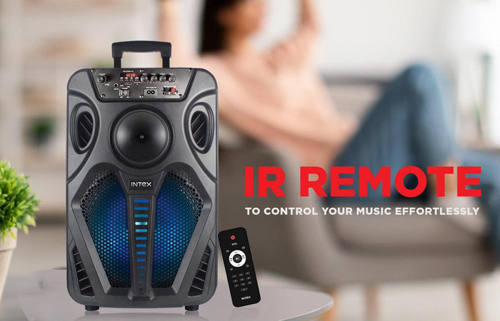 Intex T-311 TUFB 55W Portable Bluetooth v5.0 Trolley Speaker - Intex Technologies