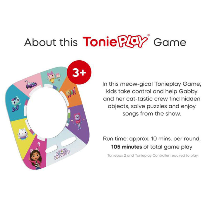 Tonies Discover Gabby's Cat-tastic Scavenger Hunt Tonieplay | 11003461 from Tonies - DID Electrical