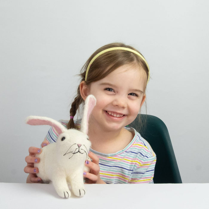 Toys - White Bunny Rabbit - Small and Large