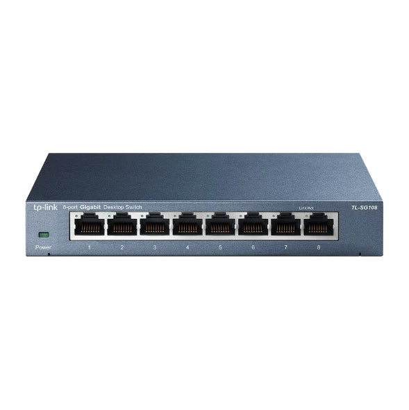 TP Link 8-Port 10/100/1000Mbps Desktop Switch | TLSG108