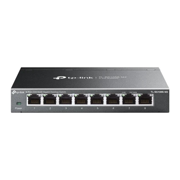 TP Link 8-Port 2.5G Multi-Gigabit Desktop Switch | TL-SG108S-M2