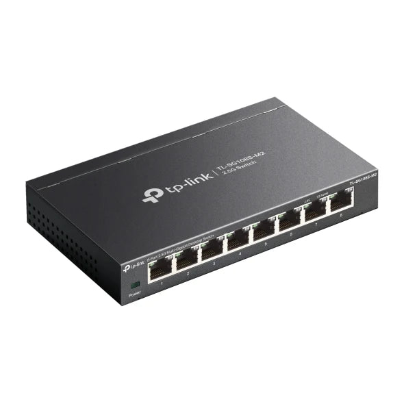 TP Link 8-Port 2.5G Multi-Gigabit Desktop Switch | TL-SG108S-M2