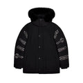 Trapstar Kurtka Zimowa Irongate Hooded Parka - Black TRAPSTAR Kurtki i bezrękawniki