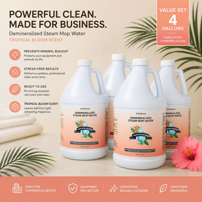 Tropical Bloom Demineralized Steam Water
