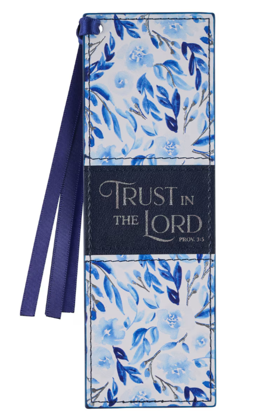 Trust Blue Bookmark