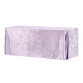 Velvet 90"x156" Rectangular Tablecloth - Wisteria - CV Linens