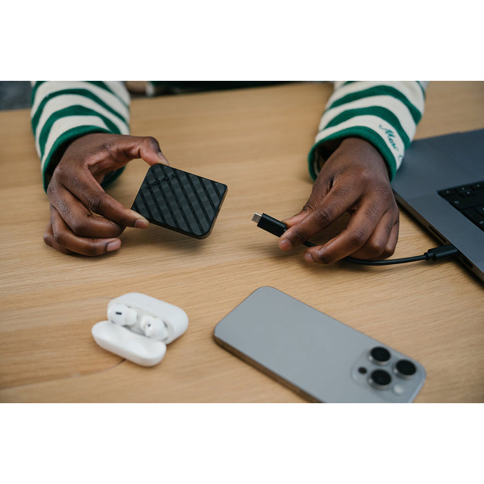 Verbatim Store 'n' Go Mini Diamond USB-C 3.2 Gen 2 2TB SSD - Black | VERBATIM-32026 from Verbatim - DID Electrical