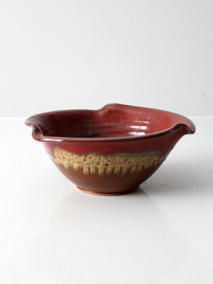 vintage studio pottery bowl
