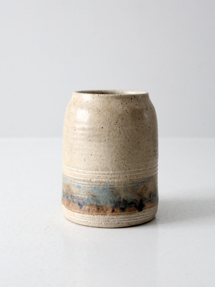 vintage studio pottery vase