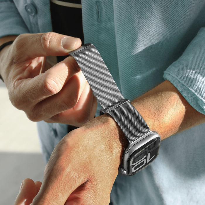 Vonmählen Watch Strap 49 / 46 / 45 / 44 / 42mm Milanese Loop 2 - Silver | AWS00124 from Vonmählen - DID Electrical