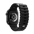 Vonmählen Watch Strap 49 / 46 / 45 / 44 / 42mm Wave Band 2 One Size - Black | AWS00116 from Vonmählen - DID Electrical